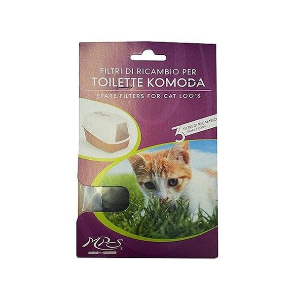 MPS2 Carbon Filters for Komoda Cat Litter Tray Meow Howl