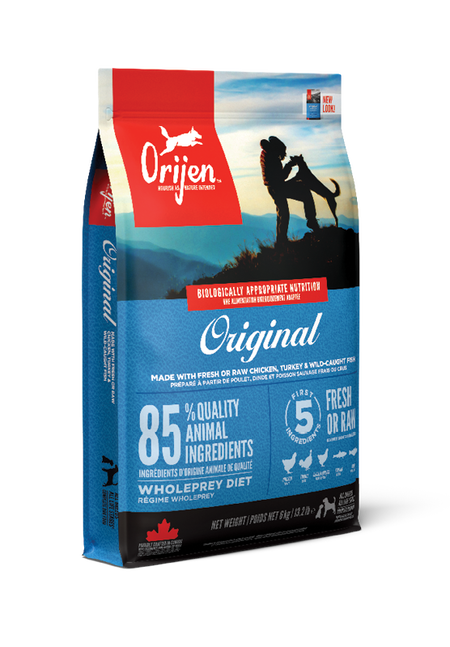 Orijen dog 2025 food original ingredients