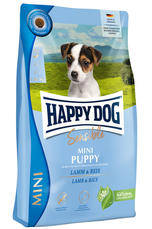 Happy Dog Mini Sensible Puppy - Lamb & Rice