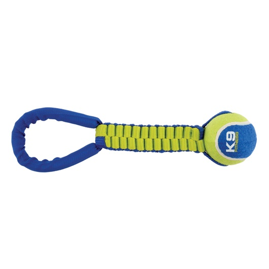 Zeus K9 Fitness By Zeus Tennis Ball Nylon Twist Tug - 30.5 Cm