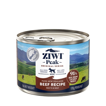 Ziwipeak Wet Beef Recipe for Dogs