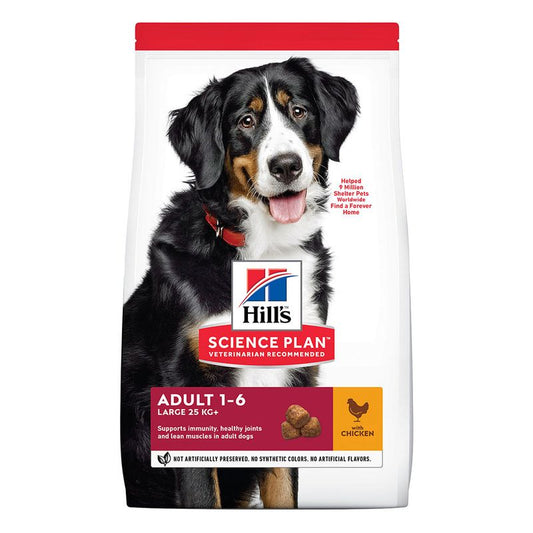 Hill's Science Plan Adult 1-5, Large Breed, Dry Food with Chicken