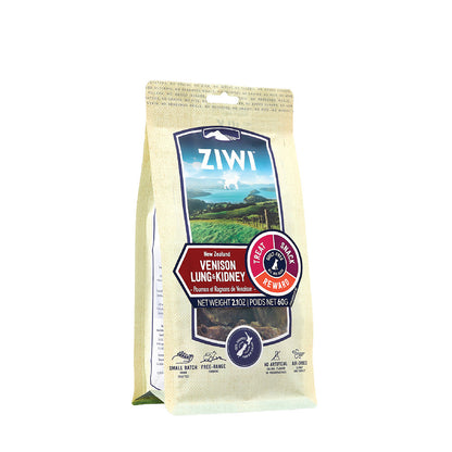 Ziwipeak Venison Lung & Kidney Dog Treats 60g