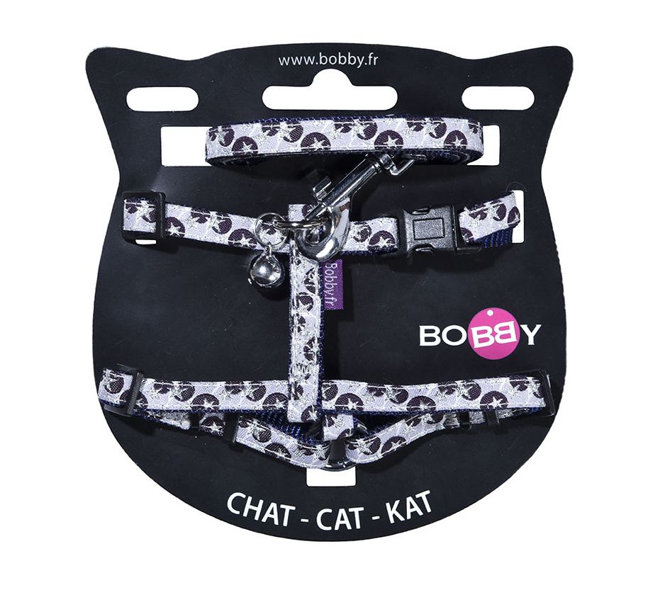 Bobby Confetti Cat Harness & Lead XS