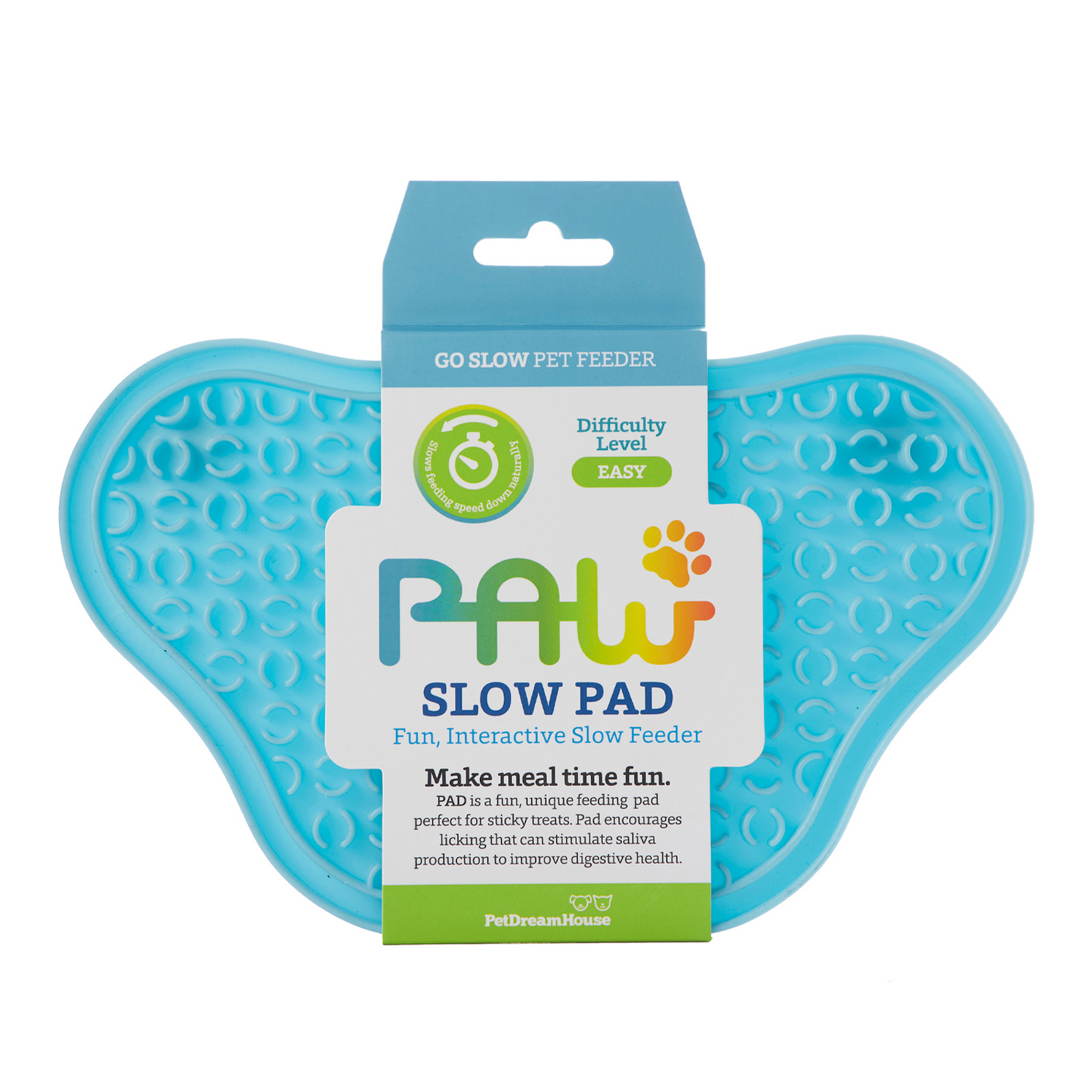 PetDreamHouse Paw Lick Pad Blue