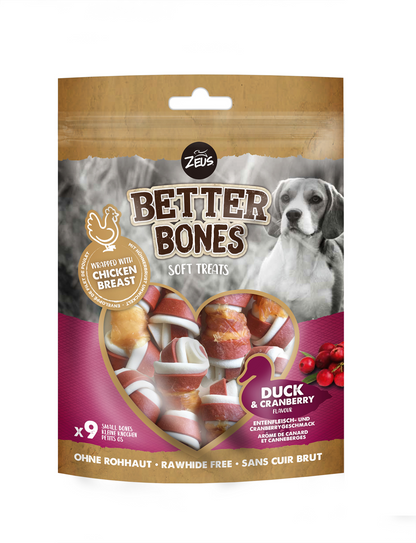 Zeus Better Bones, Wrapped Duck & Cranberry