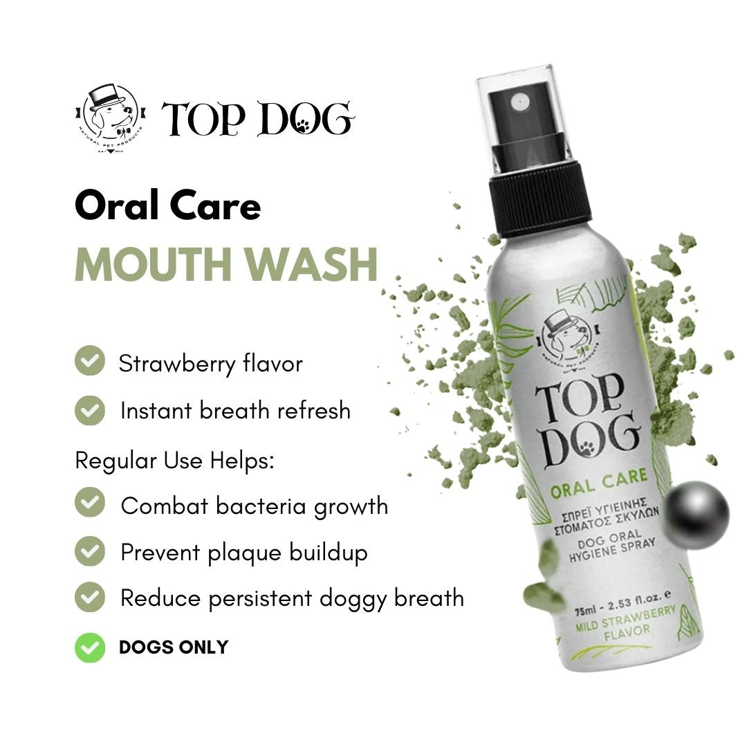 Top Dog Oral Care Hygiene Spray 75ml