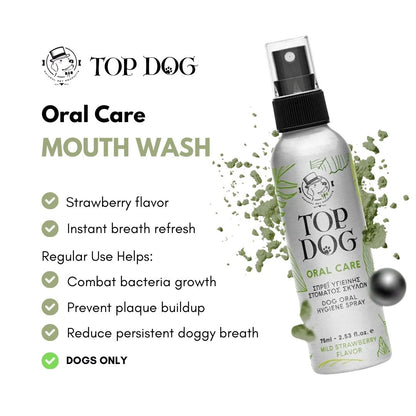 Top Dog Oral Care Hygiene Spray 75ml