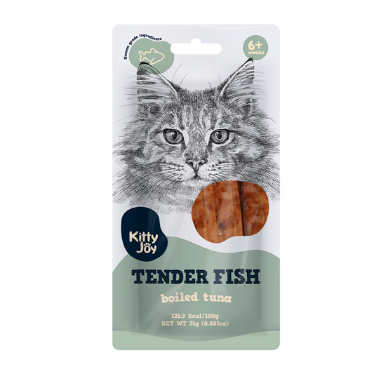 Kitty Joy Tender Fish Boiled Tuna Cat Treats 25g