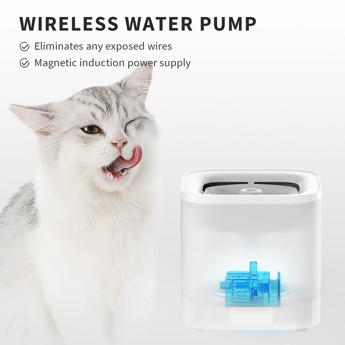 Petkit Eversweet Solo SE Automatic Water Fountain with Wireless Pump