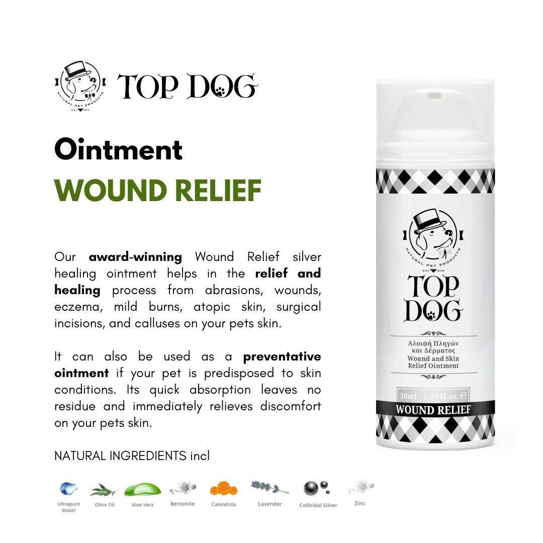 Top Dog Wound Relief Ointment 50ml