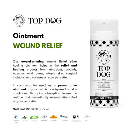 Top Dog Wound Relief Ointment 50ml