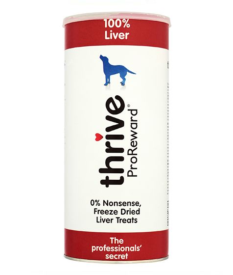 Thrive ProReward Dog Treats Liver, 60g Tube