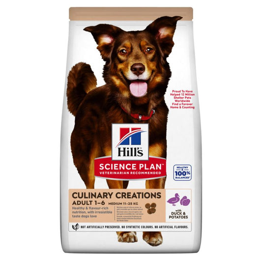 Hill’s Science Plan Culinary Creations Duck And Potato Adult Dog Food