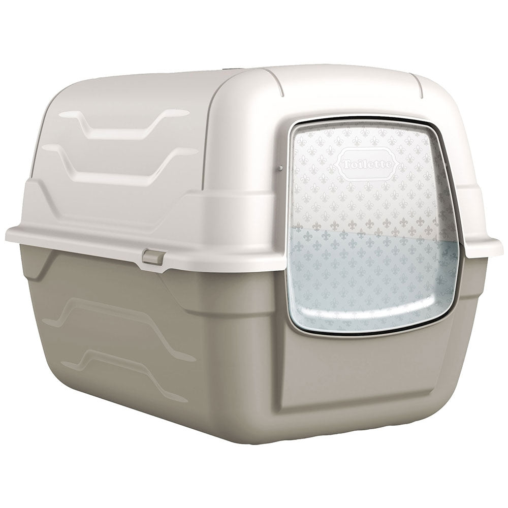 Georplast Roto-Toilet Cat Litter Box Grey