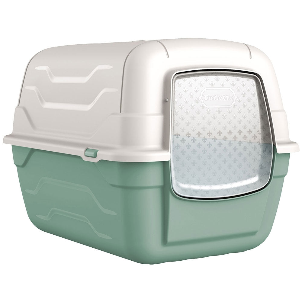 Georplast Roto-Toilet Cat Litter Box Green