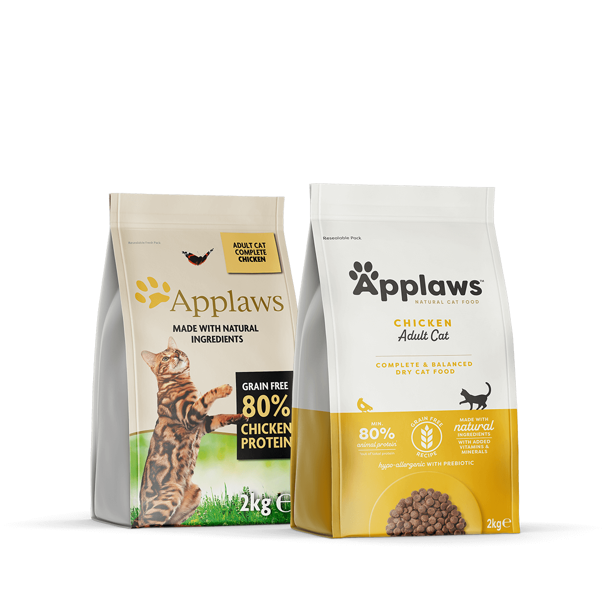 Applaws Complete Natural Dry Cat Food, Grain Free, Adult, Chicken