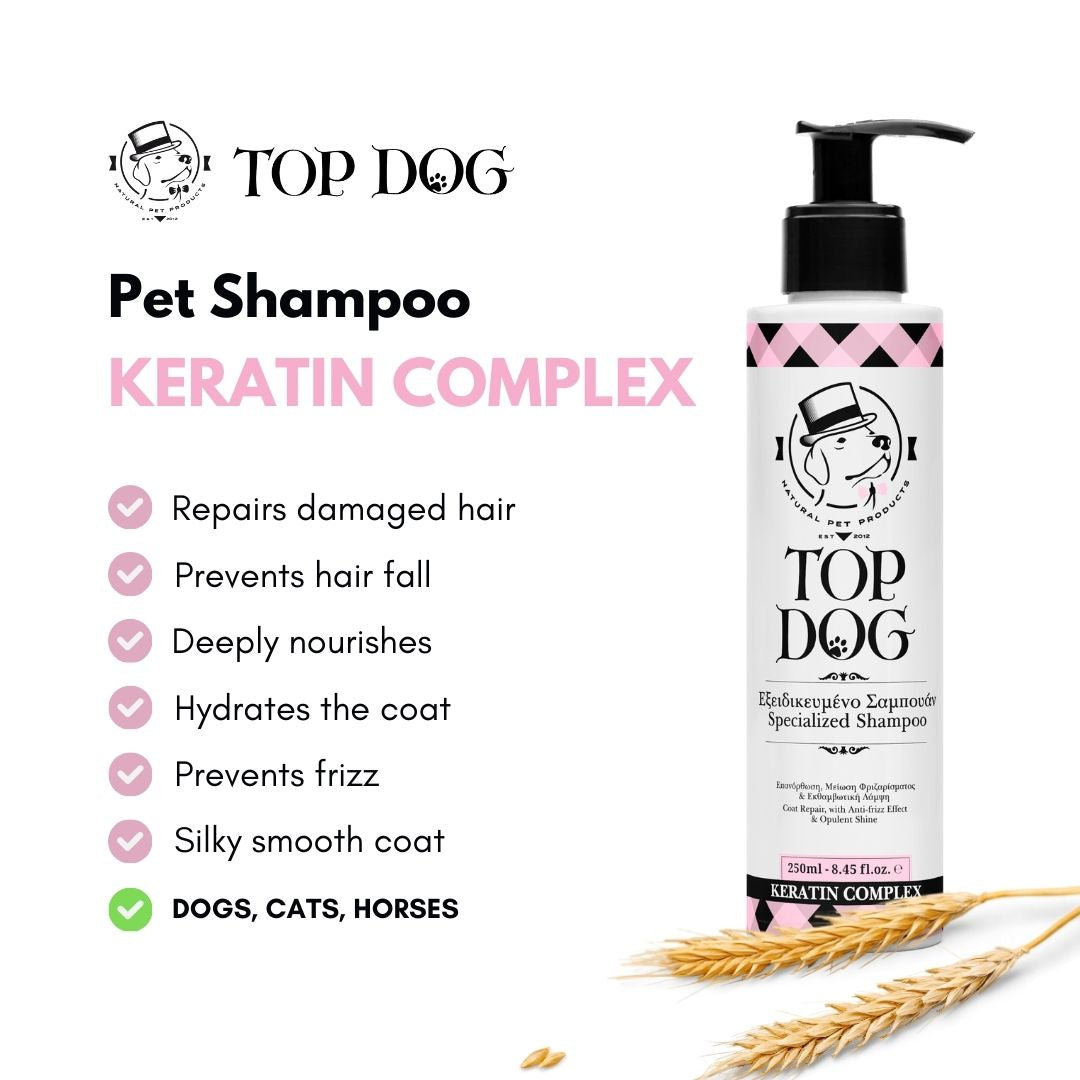 Top Dog Keratin Complex Pet Shampoo