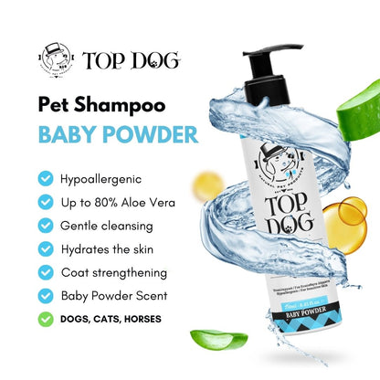 Top Dog Baby Powder Pet Shampoo & Conditioner