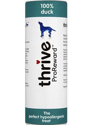 Thrive ProReward Dog Treats Duck, 60g Tube