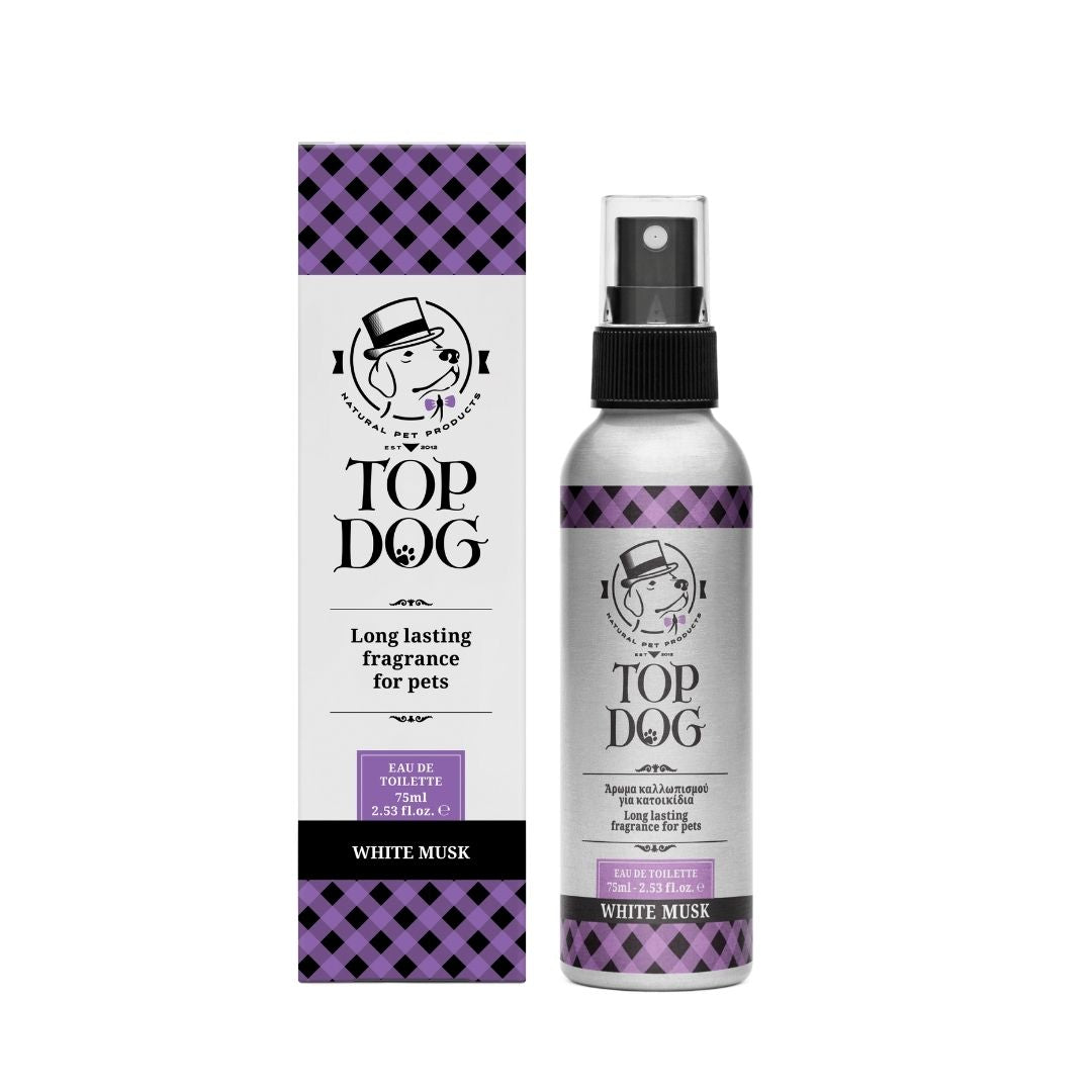 Top Dog White Musk Fragranced Pet Lotion 75ml