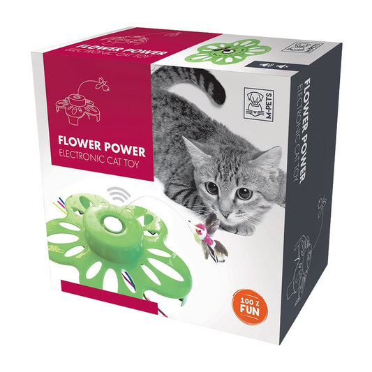 M-PETS Flower Power Electronic Cat Toy