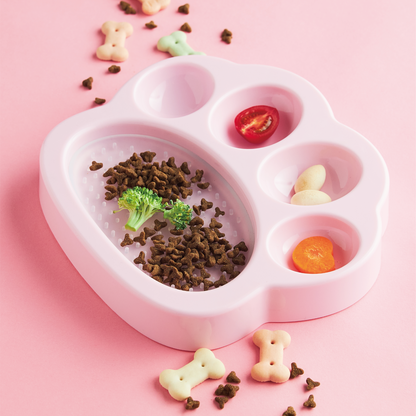 PetDreamHouse Paw 2-In-1 Mini Slow Feeder & Lick Pad