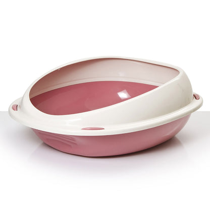 Georplast Shuttle 45cm Cat Litter Tray Pink