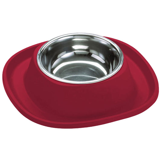 Georplast Soft Touch Stainless Steel Single Bowl Small Red