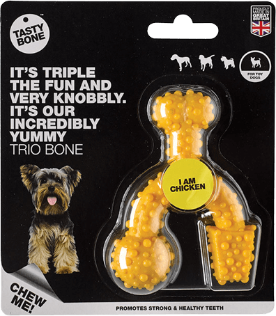 TastyBone Nylon Trio Toy Dog