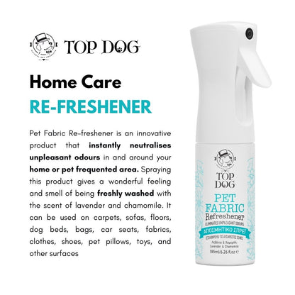 Top Dog Fabric Refreshener 180ml+60%