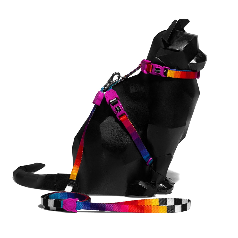 Zee.Cat Prisma Harness & Leash Set