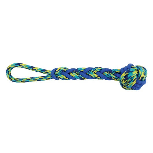 Zeus K9 Fitness By Zeus Rope And Tpr Ball Tug - 40.64 Cm Dia.