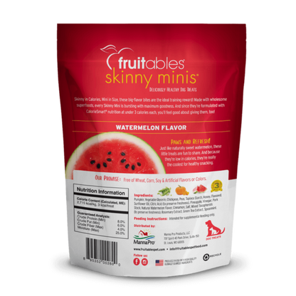 Fruitables Skinny Minis Dog Treats Watermelon, 141g