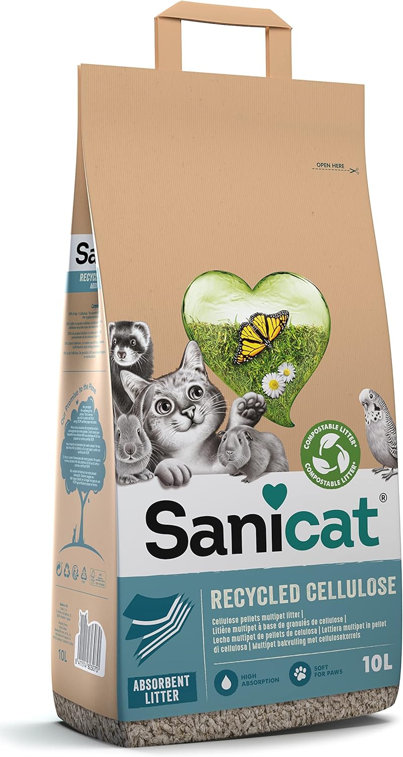 Sanicat Recycled Celullose 10L