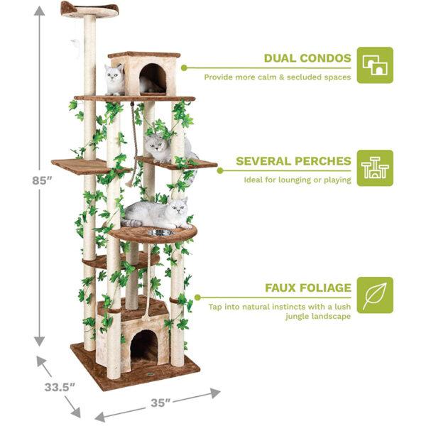 85″ Forest Cat Tree-F2095