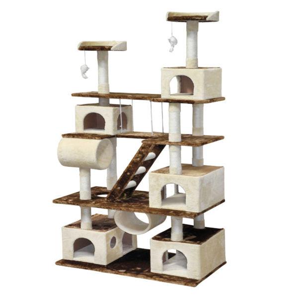 87″ Cat Tree Climber with Swing F216