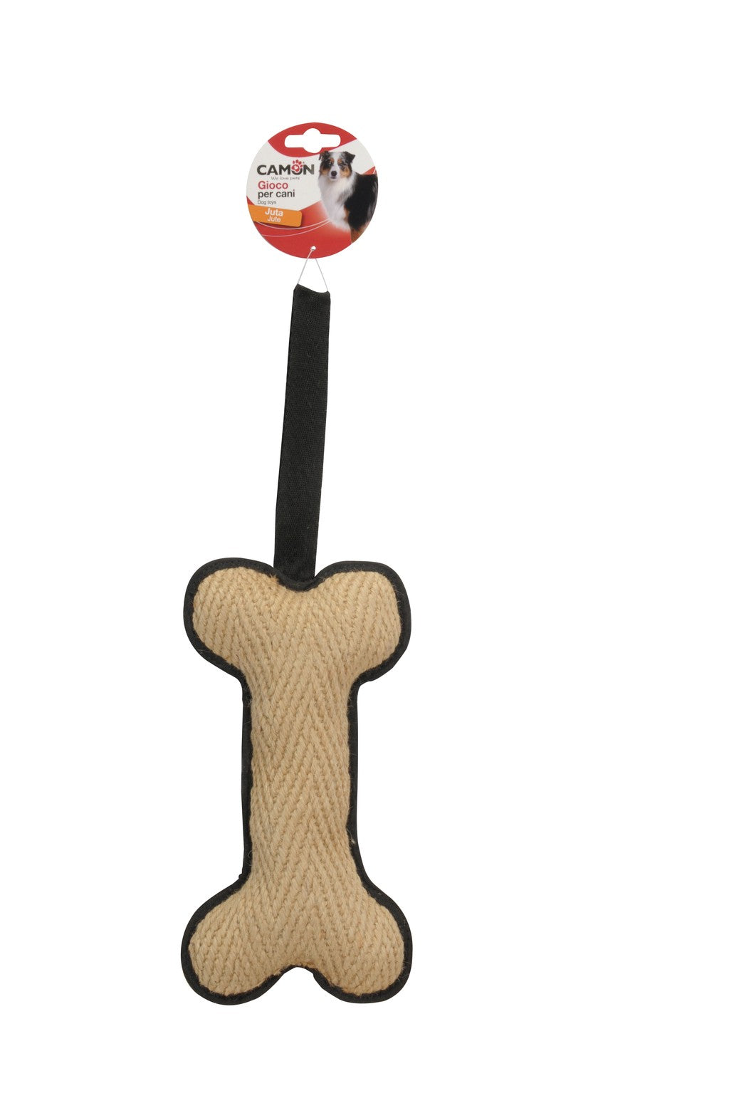 Camon Jute Bone with Handle Throw & Catch (25 cm)