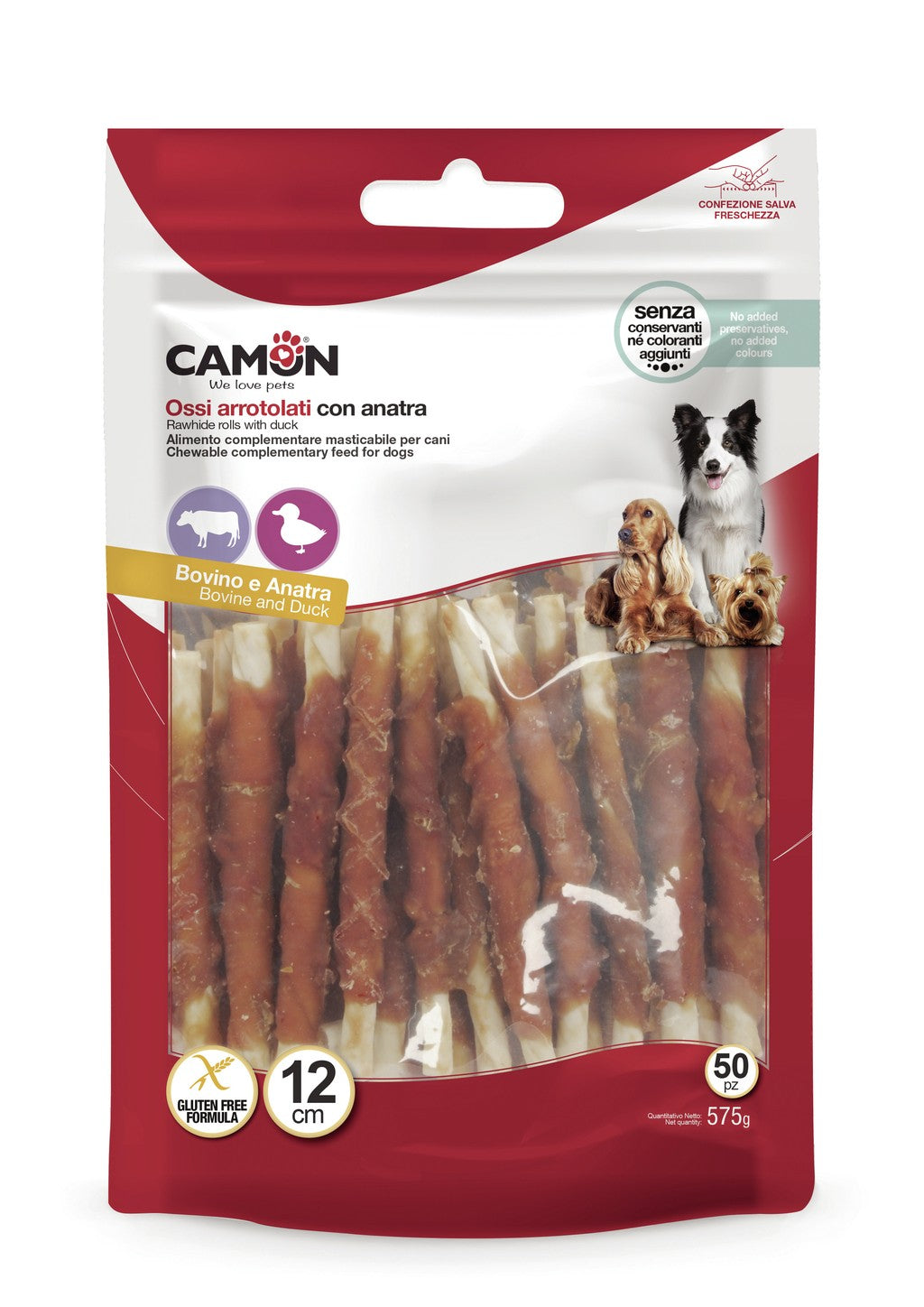 Camon Rawhide Rolls with Duck