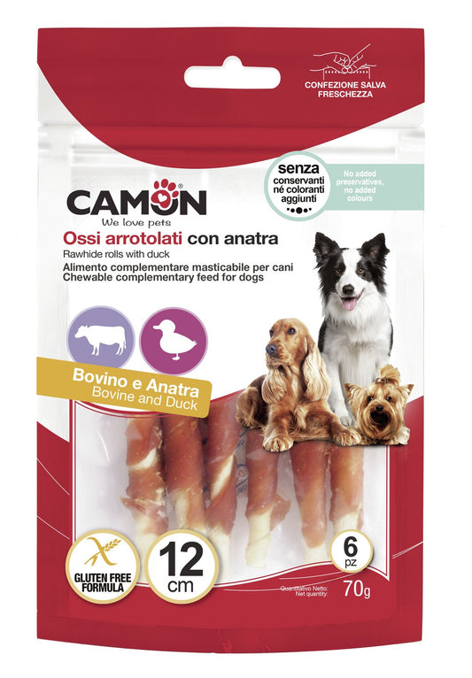 Camon Rawhide Rolls with Duck