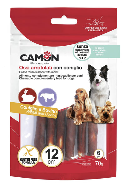 Camon Rawhide Rolls with Rabbit