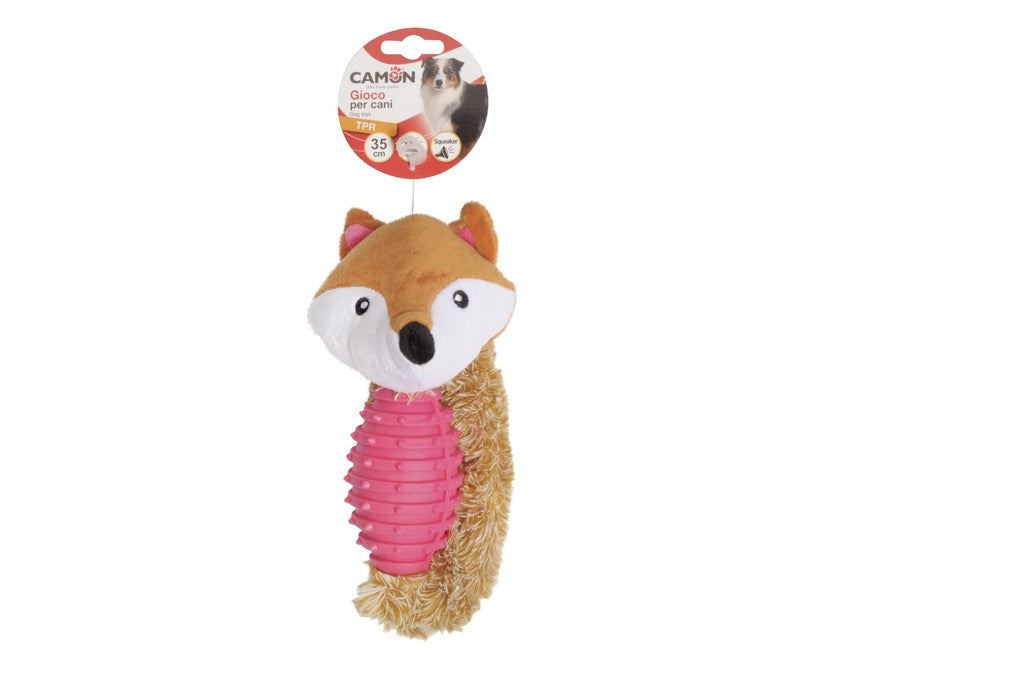 Camon Plush Toy with TPR Ball with Squeaker 35cm