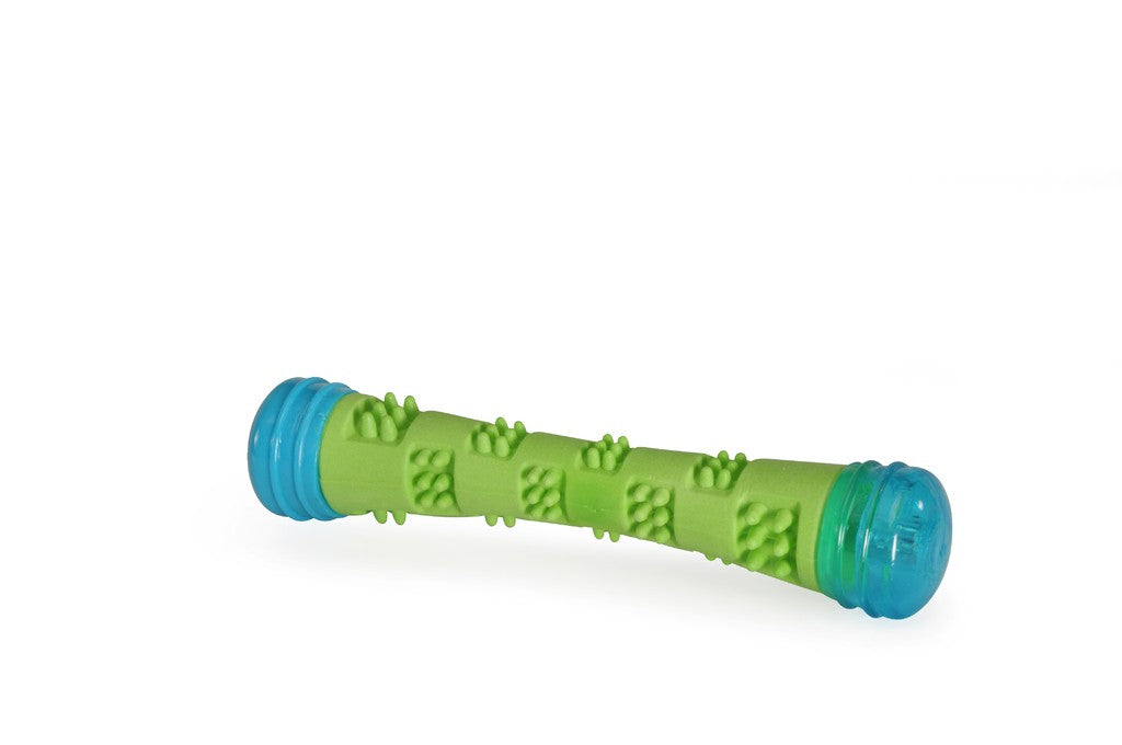 Camon Geometric TPR Dog Stick with Squeaker and Led Light