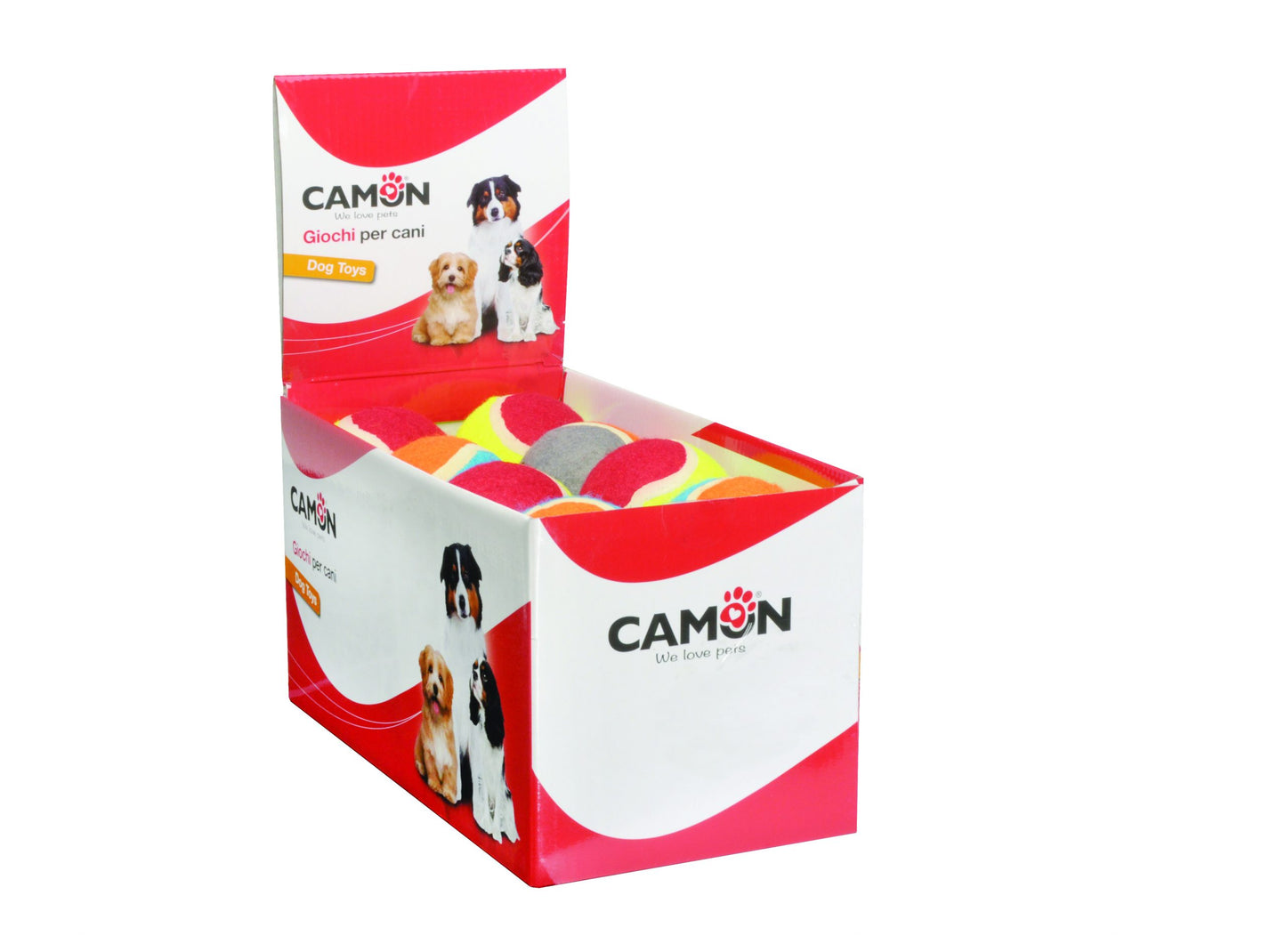 Camon Coloured Full Tennis Ball