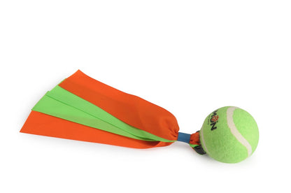 Camon Tennis Ball with Squeaker and Ribbon