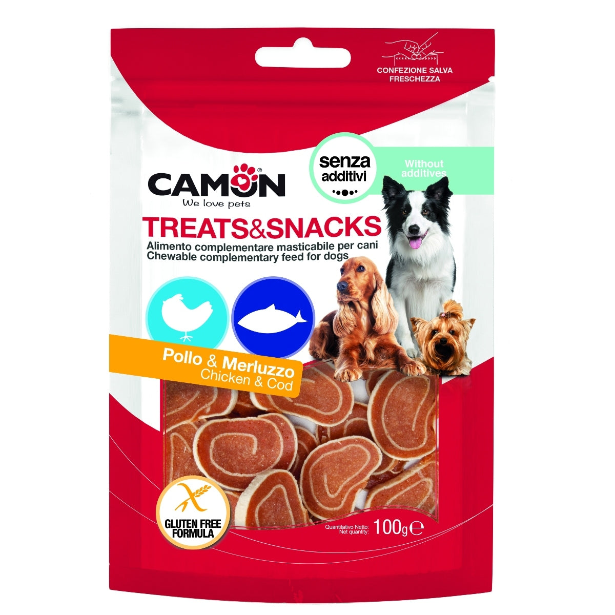 Camon Chicken & Coldfish Sushi Treats (100g)