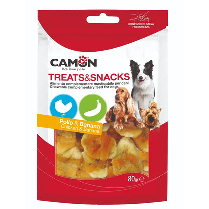 Camon Chicken & Banana Bits (80g)