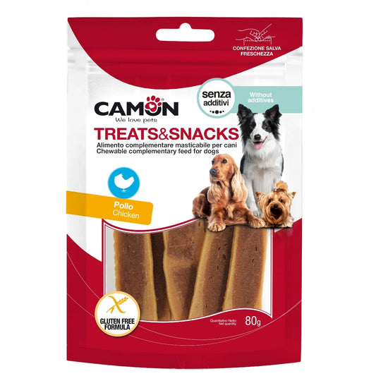 Camon Chicken Meat and Liver Strips (80g)