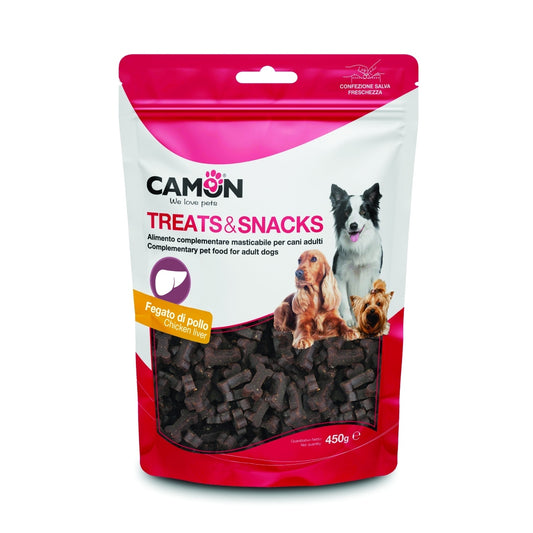 Camon Snackbox-Bone with Chicken Liver Flavour (450g)