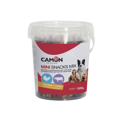 Camon Snackbox-Mini Bones Chicken & Beef